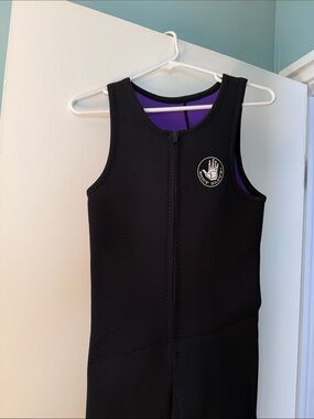 Body Glove Men’s Black and Purple Neoprene Swim Vest